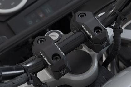 SW-MOTECH With adjustable offset for Ø22 Handlebar riser
