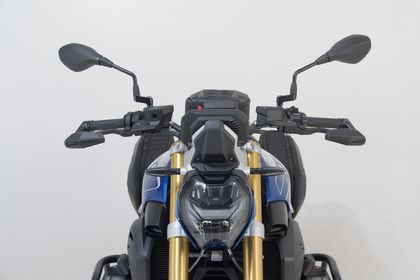 SW-MOTECH With wind deflector - Black Lever protection