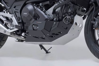 Sabot moteur SW-MOTECH Aluminium - Noir/Gris