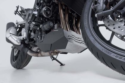 Sabot moteur SW-MOTECH Urbain - Noir/Argent