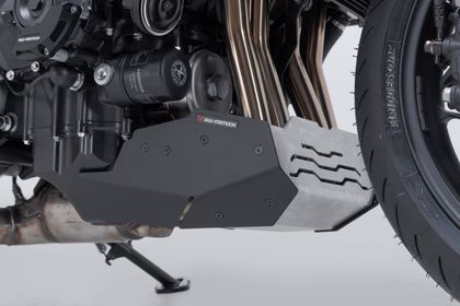 Sabot moteur SW-MOTECH Urbain - Noir/Argent