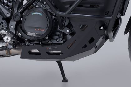 Sabot moteur SW-MOTECH Aluminium - Noir