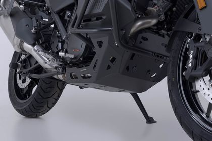 Sabot moteur SW-MOTECH Aluminium - Noir