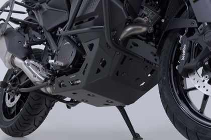 Sabot moteur SW-MOTECH Aluminium - Noir