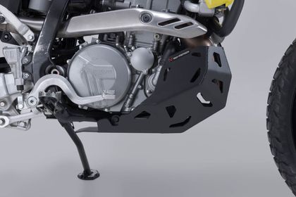 Sabot moteur SW-MOTECH Aluminium - Noir