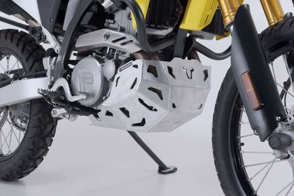 Sabot moteur SW-MOTECH Aluminium - Gris