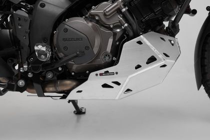 Sabot moteur SW-MOTECH Aluminium - Gris