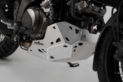 Sabot moteur SW-MOTECH Aluminium - Gris