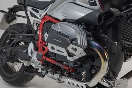 Pare-carter SW-MOTECH Protection de cylindre - Argent