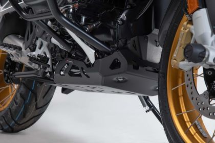 Sabot moteur SW-MOTECH Aluminium - Noir