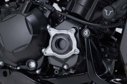 Pare-carter SW-MOTECH Aluminium - Noir/Gris