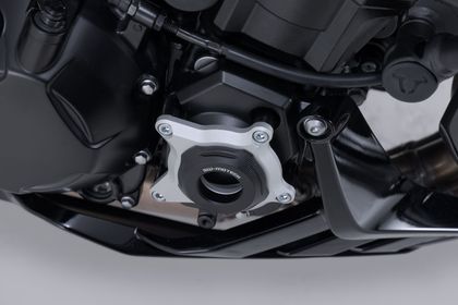 Pare-carter SW-MOTECH Aluminium - Noir/Gris