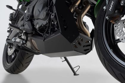 Sabot moteur SW-MOTECH Aluminium - Noir