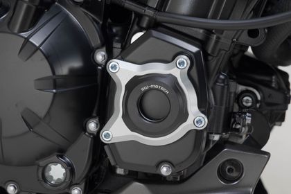 Pare-carter SW-MOTECH Aluminium - Noir/Gris