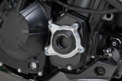 Pare-carter SW-MOTECH Aluminium - Noir/Gris