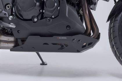 Sabot moteur SW-MOTECH Aluminium - Noir
