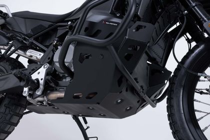 Sabot moteur SW-MOTECH Aluminium - Noir