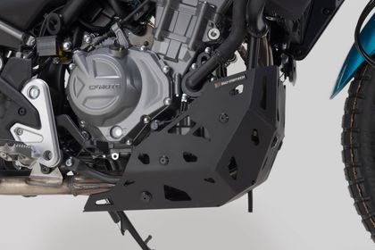 Sabot moteur SW-MOTECH Aluminium - Noir