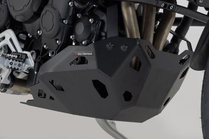 Sabot moteur SW-MOTECH Aluminium - Noir