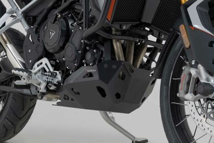 Sabot moteur SW-MOTECH Aluminium - Noir