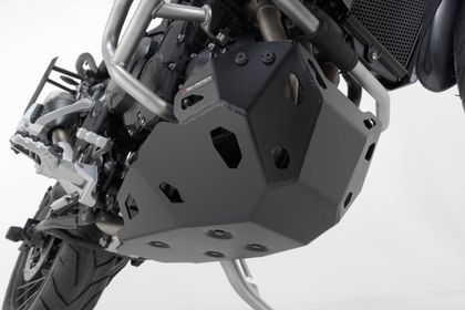 Sabot moteur SW-MOTECH Aluminium - Noir