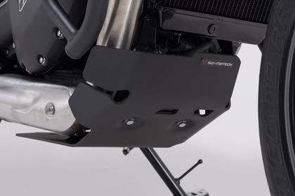 Sabot moteur SW-MOTECH Aluminium - Noir
