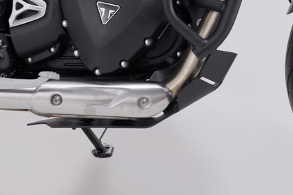 Sabot moteur SW-MOTECH Aluminium - Noir