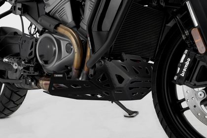 Sabot moteur SW-MOTECH Aluminium - Noir