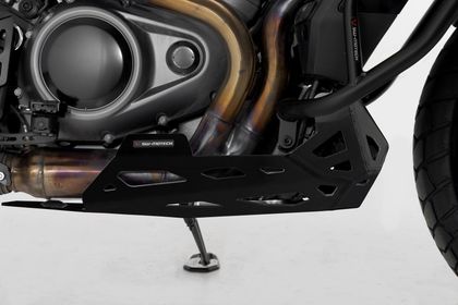 Sabot moteur SW-MOTECH Aluminium - Noir