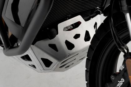Sabot moteur SW-MOTECH Aluminium - Argent