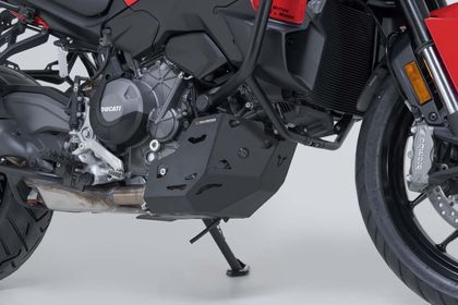 Sabot moteur SW-MOTECH Aluminium - Noir