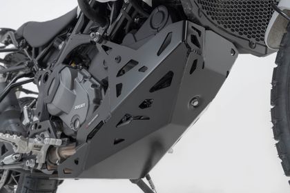 Sabot moteur SW-MOTECH Aluminium - Noir