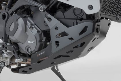Sabot moteur SW-MOTECH Aluminium - Noir