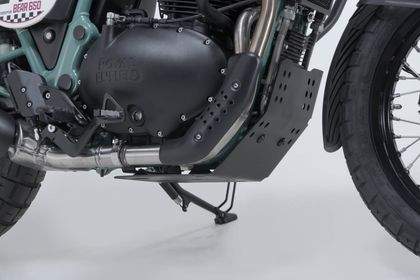 Sabot moteur SW-MOTECH Aluminium - Noir