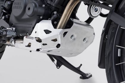 Sabot moteur SW-MOTECH Aluminium - Gris