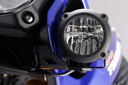Support Phare SW-MOTECH Pour feux additionnels - Noir