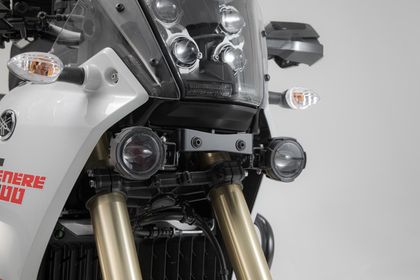 Support Phare SW-MOTECH Pour feux additionnels - Noir Ref : SWM01063A / NSW.06.799.10000/B 
