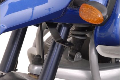 Support Phare SW-MOTECH Pour feux additionnels - Noir