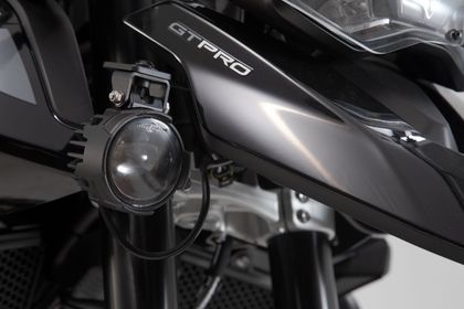 Support Phare SW-MOTECH Pour feux additionnels - Noir Ref : SWM01091A / NSW.11.953.10000/B 