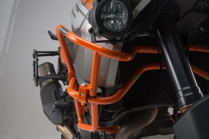Pare-carter SW-MOTECH Crash bar supérieur pour crash bar d’origine KTM - Orange