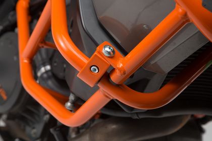 Pare-carter SW-MOTECH Crash bar supérieur pour crash bar d’origine KTM - Orange