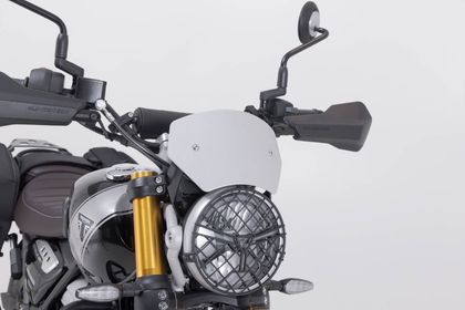 Bulle SW-MOTECH Gris Ref : SWM01160A / SCT.11.616.10000/S TRIUMPH 400 SCRAMBLER 400 X - 2024 - 2026