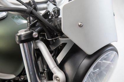 Bulle SW-MOTECH Gris Anodisé