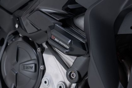 Pare-carter SW-MOTECH Kit de patins de cadre - Noir Ref : SWM01174A / STP.07.590.11001/B 