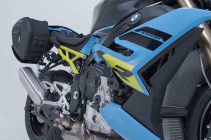 SW-MOTECH Frame slider kit - Zwart Motorbescherming
