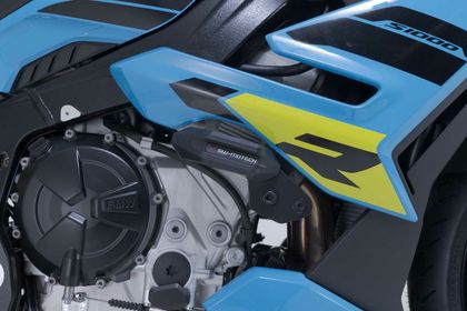 SW-MOTECH Frame slider kit - Zwart Motorbescherming