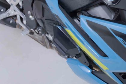 SW-MOTECH Frame slider kit - Zwart Motorbescherming
