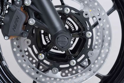 Protection SW-MOTECH Roulettes de protection de fourche - Noir