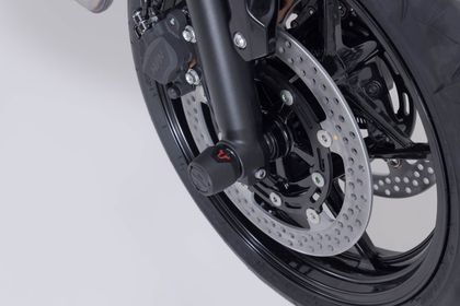 Protection SW-MOTECH Roulettes de protection de fourche - Noir
