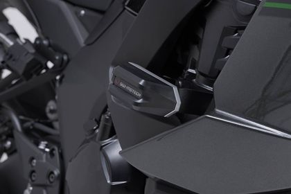 Pare-carter SW-MOTECH Kit de patins de cadre - Noir Ref : SWM01177A / STP.08.590.11602/B 
